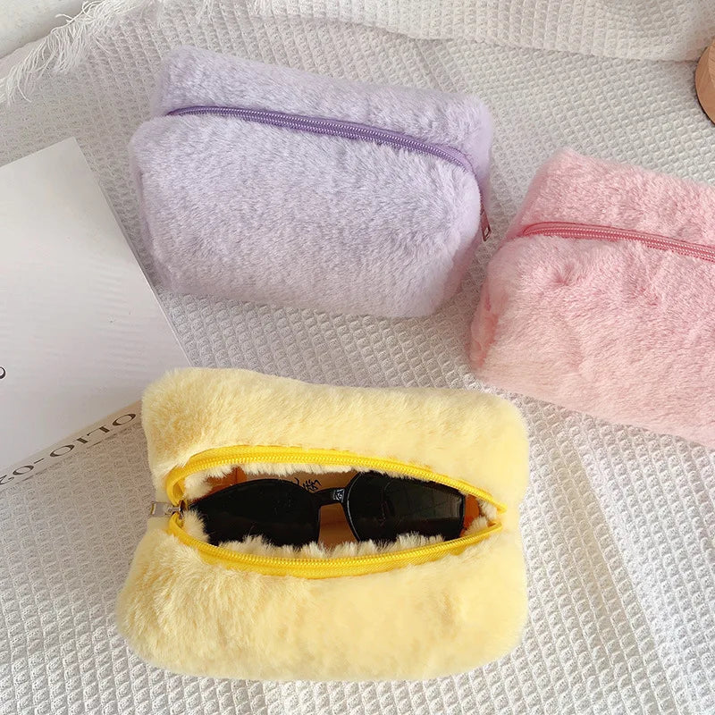 Plush Vanity Bag