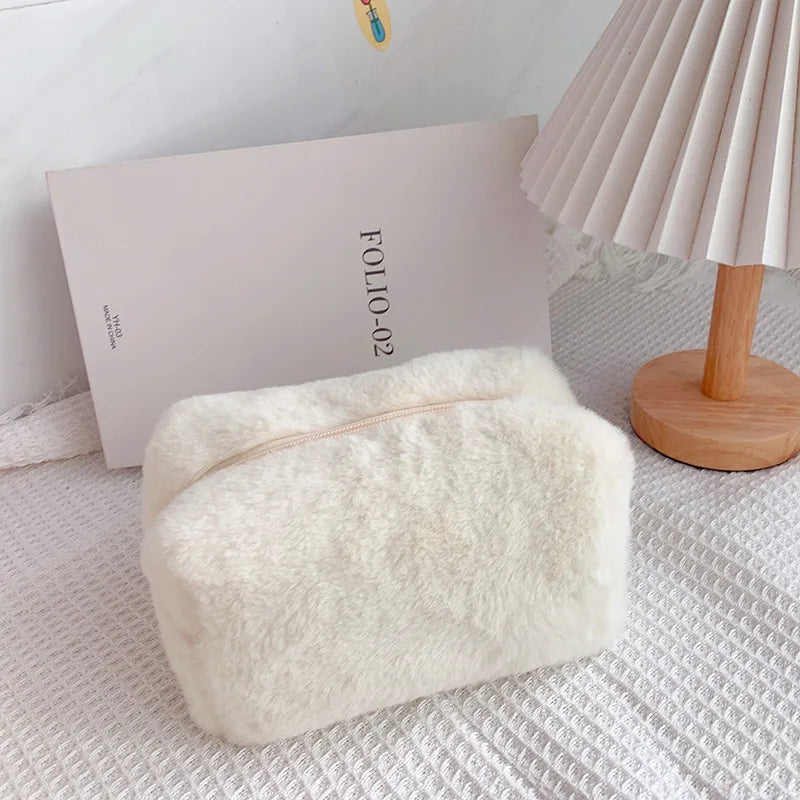 Plush Vanity Bag