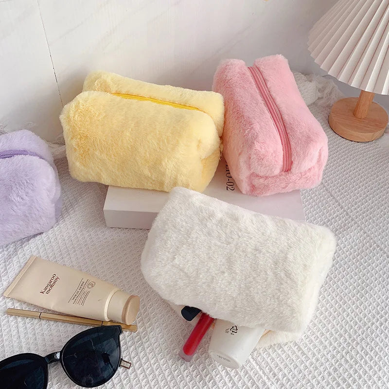 Plush Vanity Bag