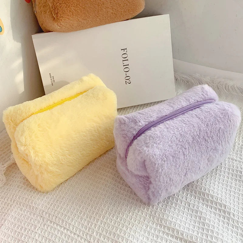 Plush Vanity Bag