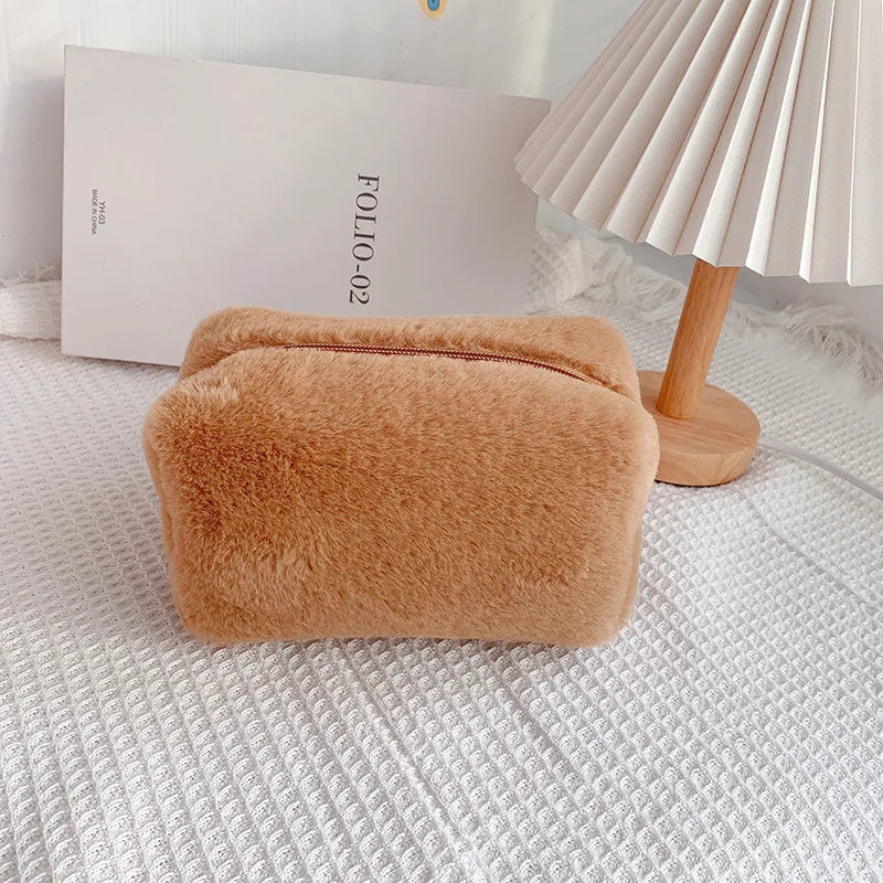 Plush Vanity Bag