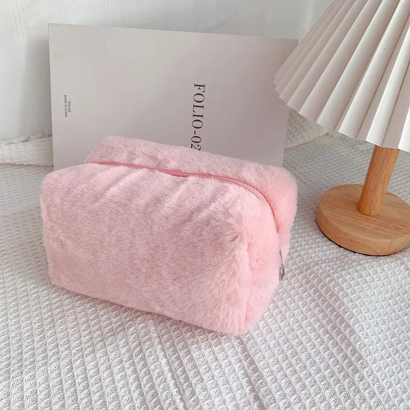Plush Vanity Bag