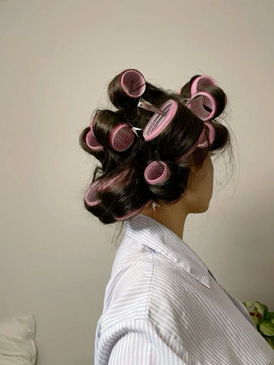Velvet Rollers Set